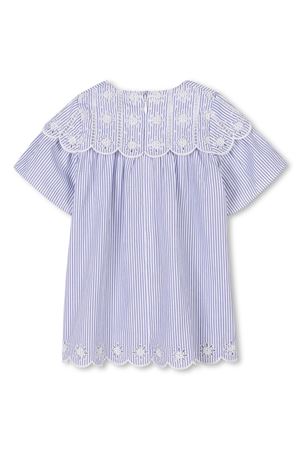 abito in cotone blu CHLOE' KIDS | C20554N48